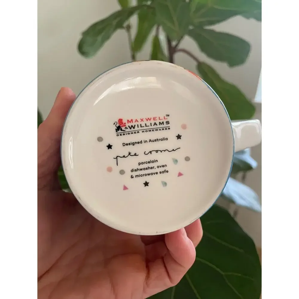 Maxwell & Williams: Pete Cromer Wildlife 12 oz. Ceramic Kangaroo Coffee Mug Cup - Picture 2 of 5